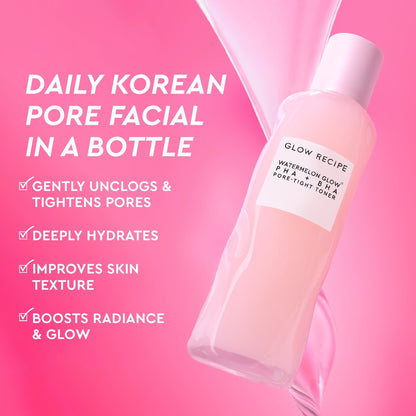 Watermelon Glow Dewy Skin Routine