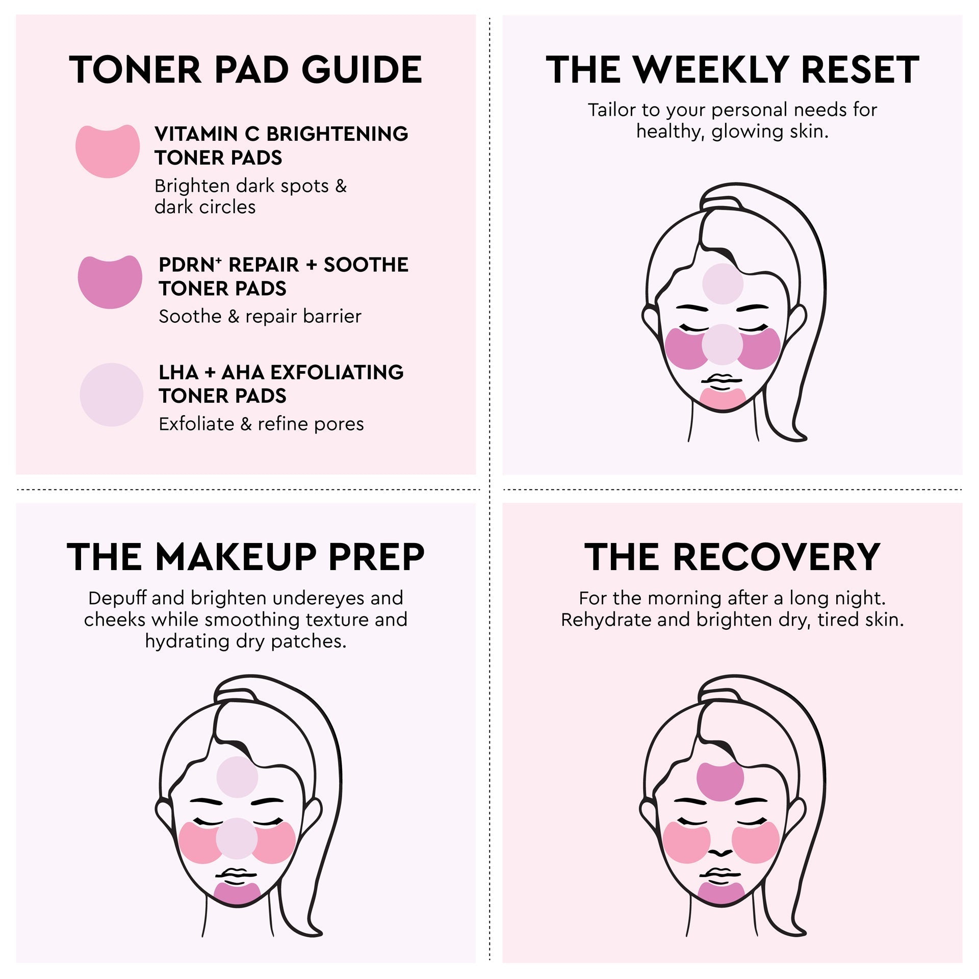 Vitamin C Brightening Korean Toner Pads
