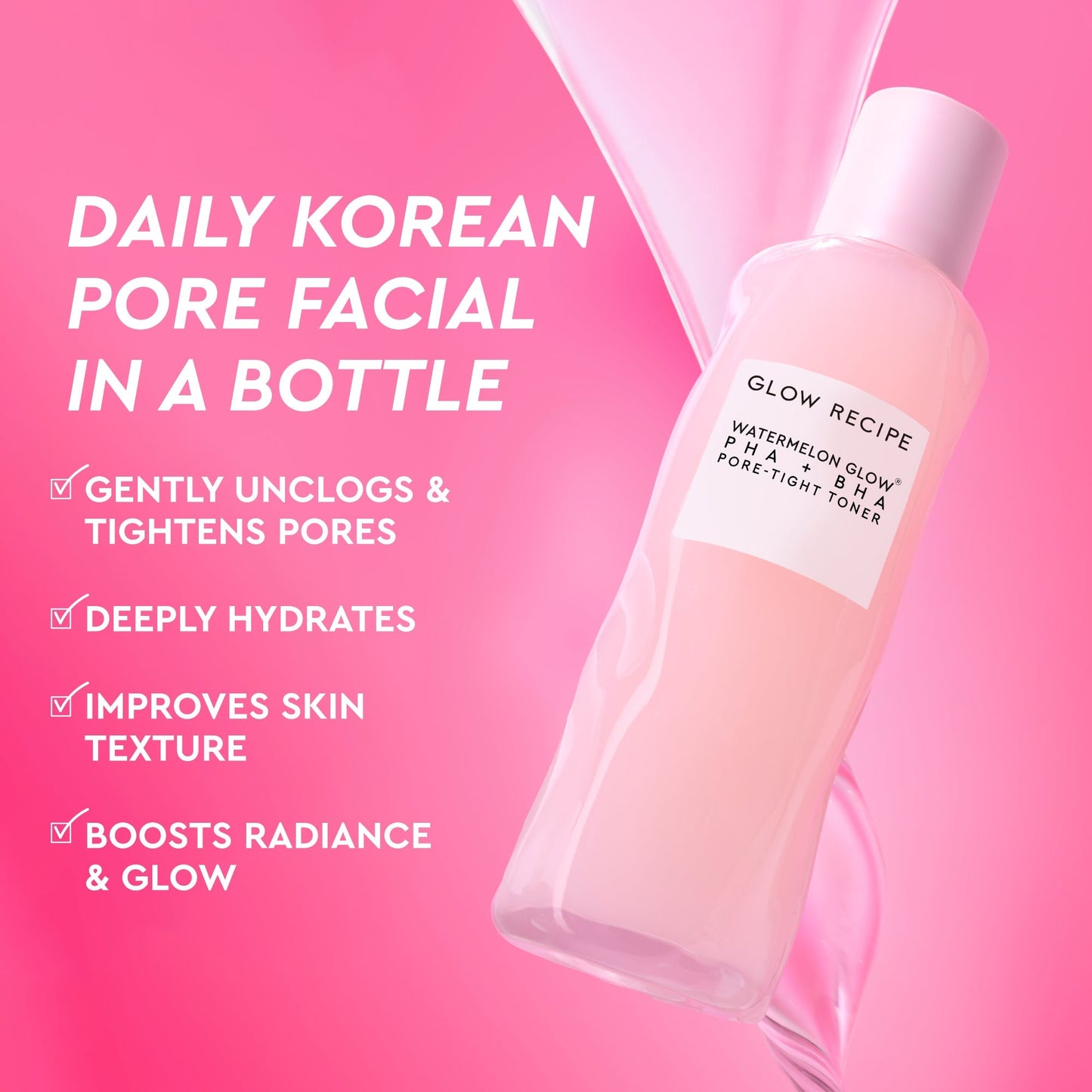 Watermelon Glow PHA+BHA Pore-Tight Toner