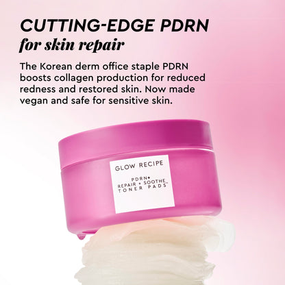 PDRN+ Repair + Soothe Korean Toner Pads