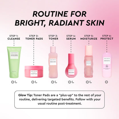 Vitamin C Brightening Korean Toner Pads